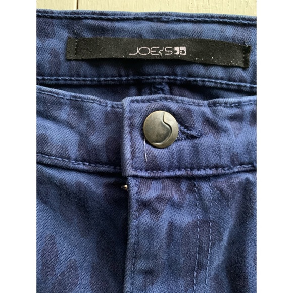 Joes Wild Jeans leopard print blue denim shorts - Picture 5 of 11